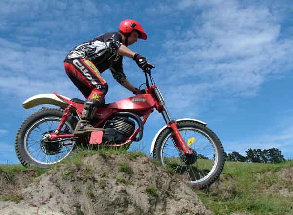 Waipara Classic Trials Alan Mason. Fantic